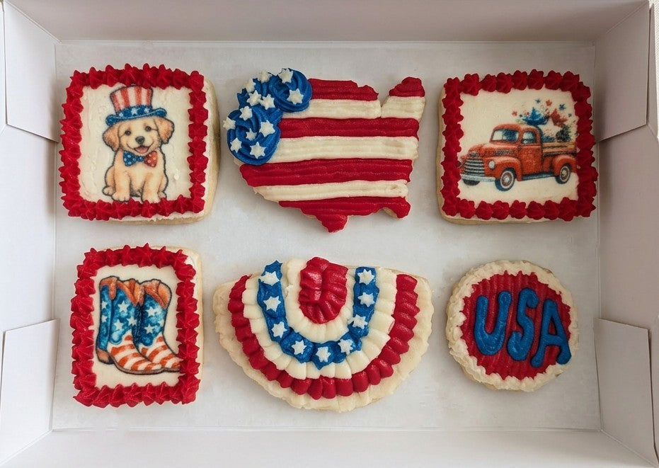 Labor Day Puppy and Truck Set