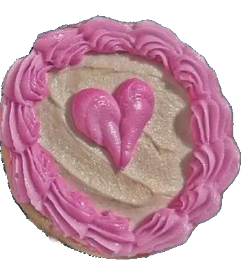 Baby Girl Pink and White Cookies