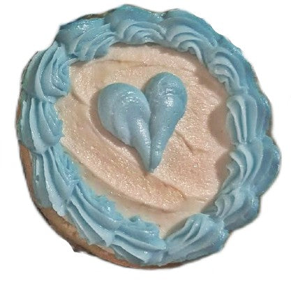 Baby Boy Blue and White Cookies