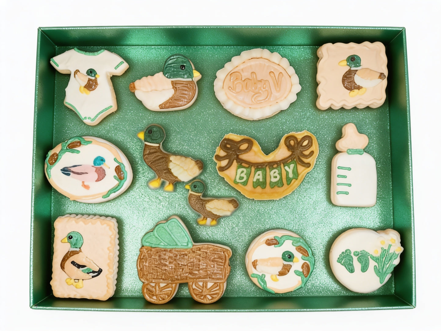 Duck Baby Shower Cookie Set