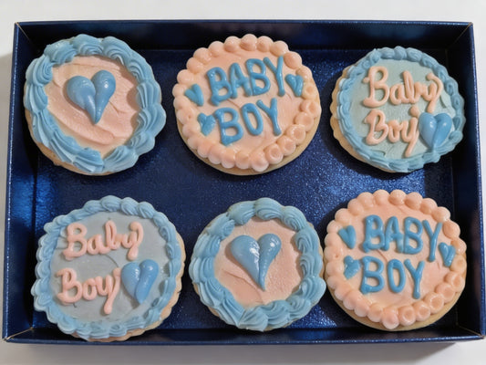 Baby Shower Blue Boy Cookies Pt 4