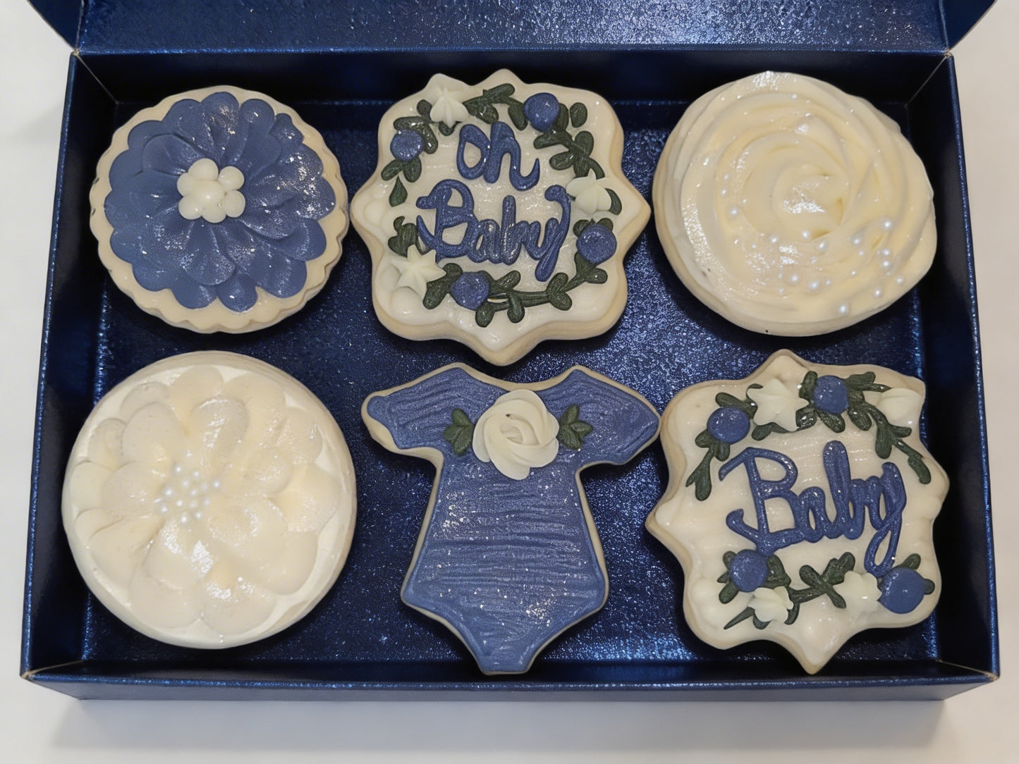 Baby Shower Blue Boy Cookies Pt 3