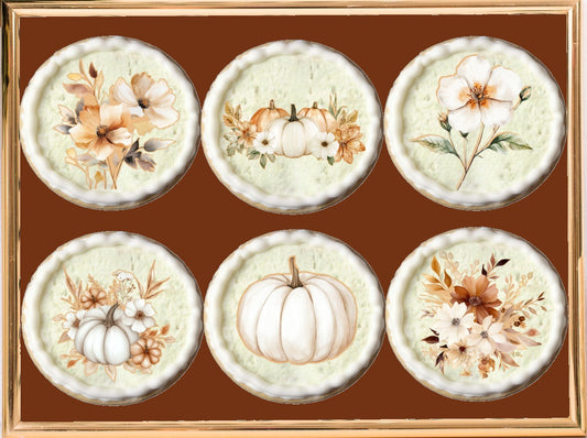 Half Dozen Fall Autumn Cookie Set Part 2/2