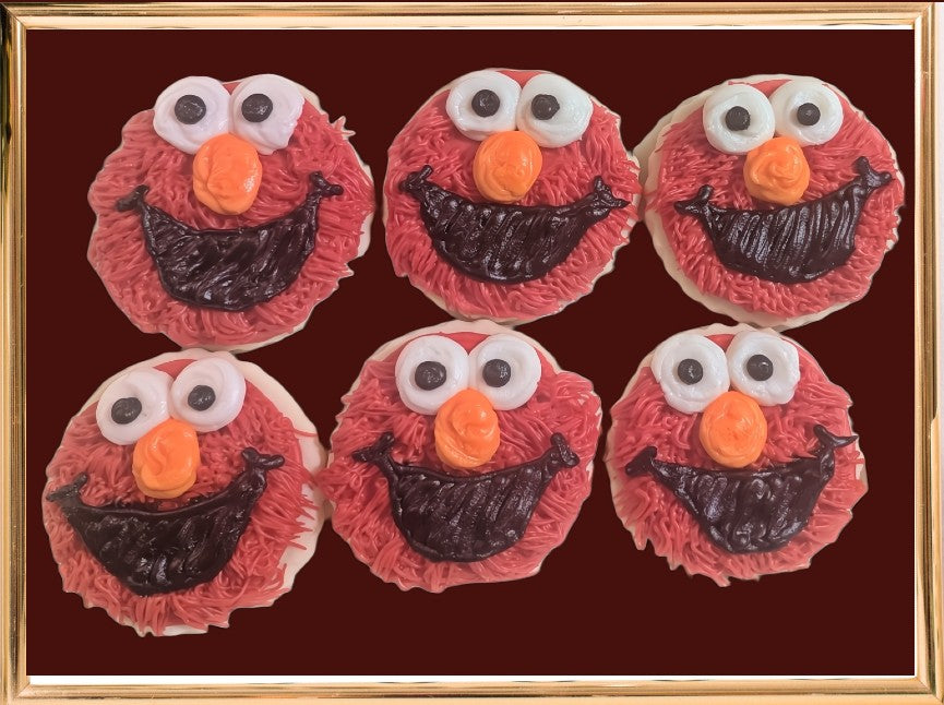E L M O  - Red Monster Cookies