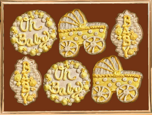 Baby Gold and Beige Cookies Neutral