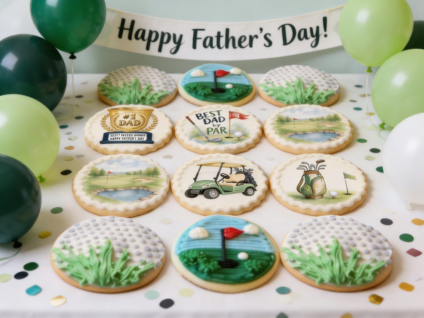 Golf Cookies / Father's Day / Birthday
