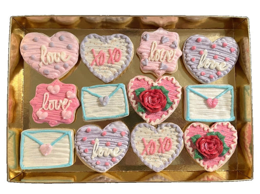 Dozen,  I Love You! Cookies
