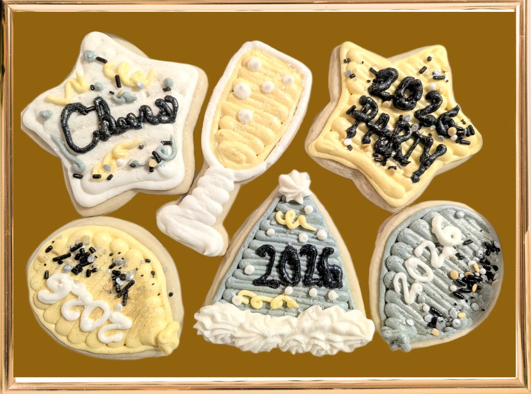 New Years Eve Celebration Cookies