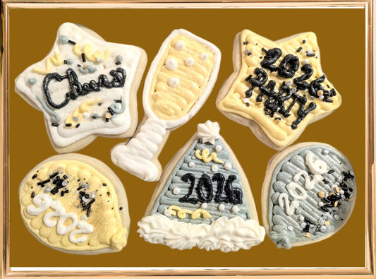 New Years Eve Celebration Cookies