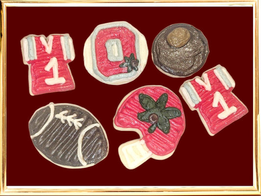 College Football Cookies