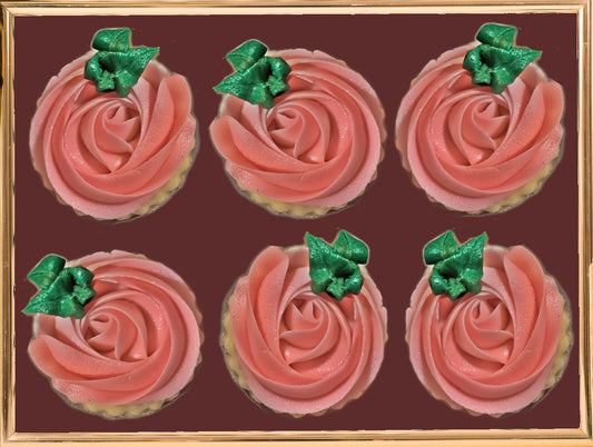 Half Dozen Pink Rosettes
