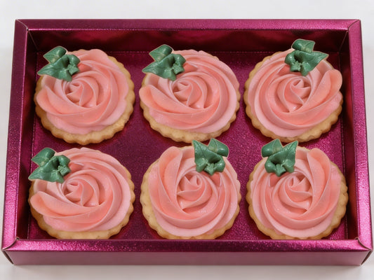 Dozen Pink Rosettes Mother's Day
