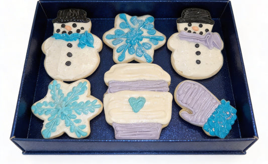 Winter Theme Snowmen, Snowflakes, Cocoa