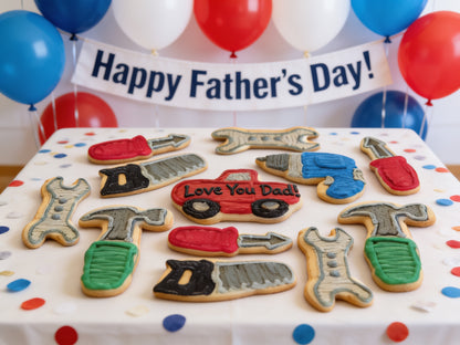 Tool Box Cookie Set / Father's Day / Birthday