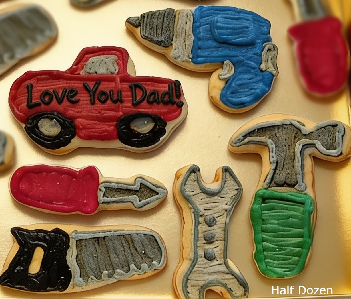 Tool Box Cookie Set