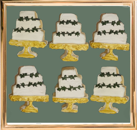 Half Dozen Wedding Cakes